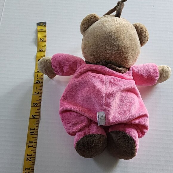 Carter's Pink bear musical pull toy Rock a bye baby - Picture 5 of 7